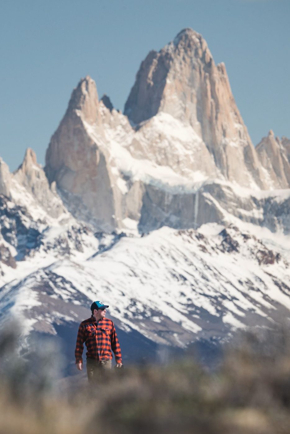 Rodrigo Lizama in the field